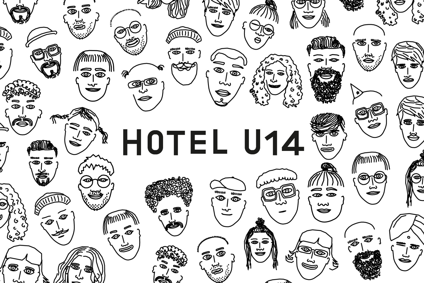 Hotel U14 visual identity